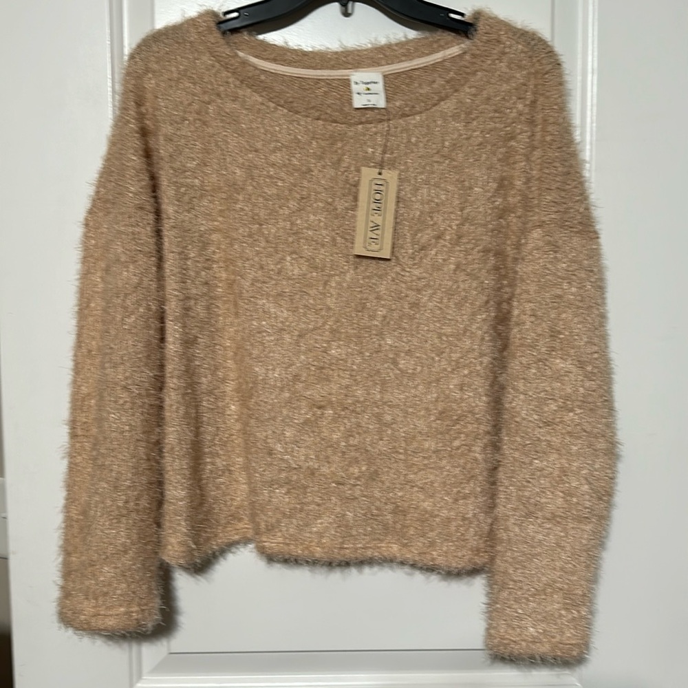 NWT Hope Ave Blush Sweater Size S